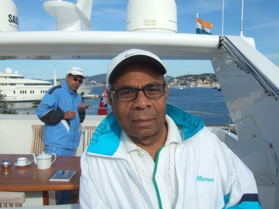 LEAD 3 Srichand Hinduja in Cannes