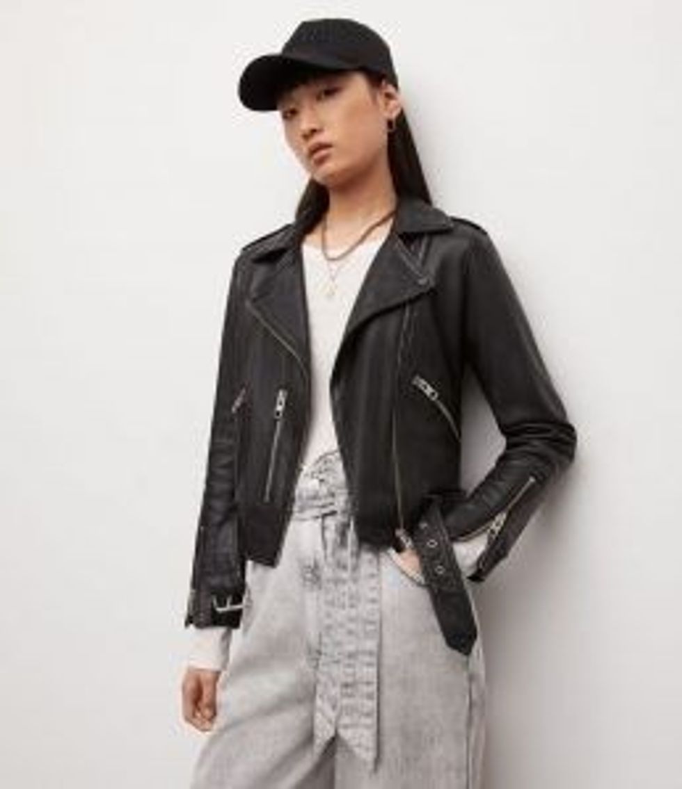 Lead Biker Jackets Balfern leather biker jacket 319 www.allsaints.com