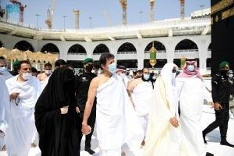 LEAD Imran Khan INSET Mecca