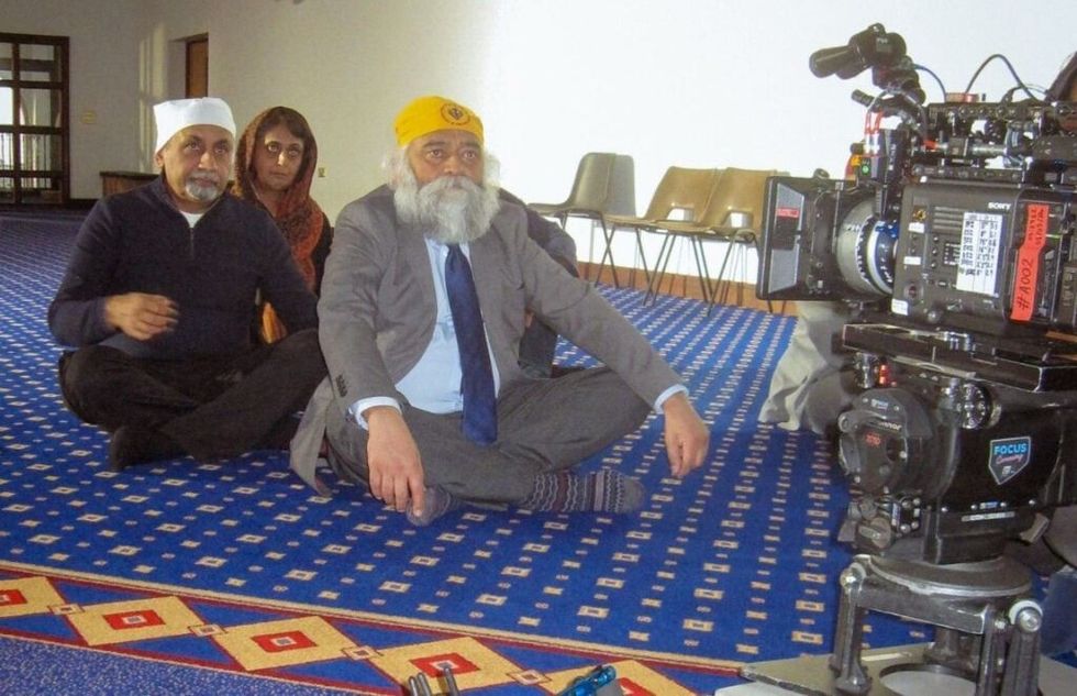 Lead inset Bhasker shooting for short film Aajao 5090