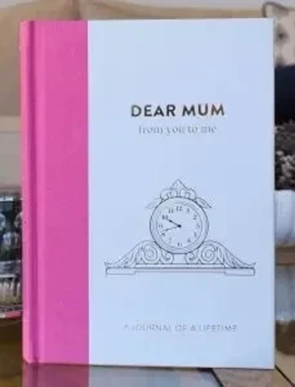 Lead inset dear mum memory journal credit Not One The High Street