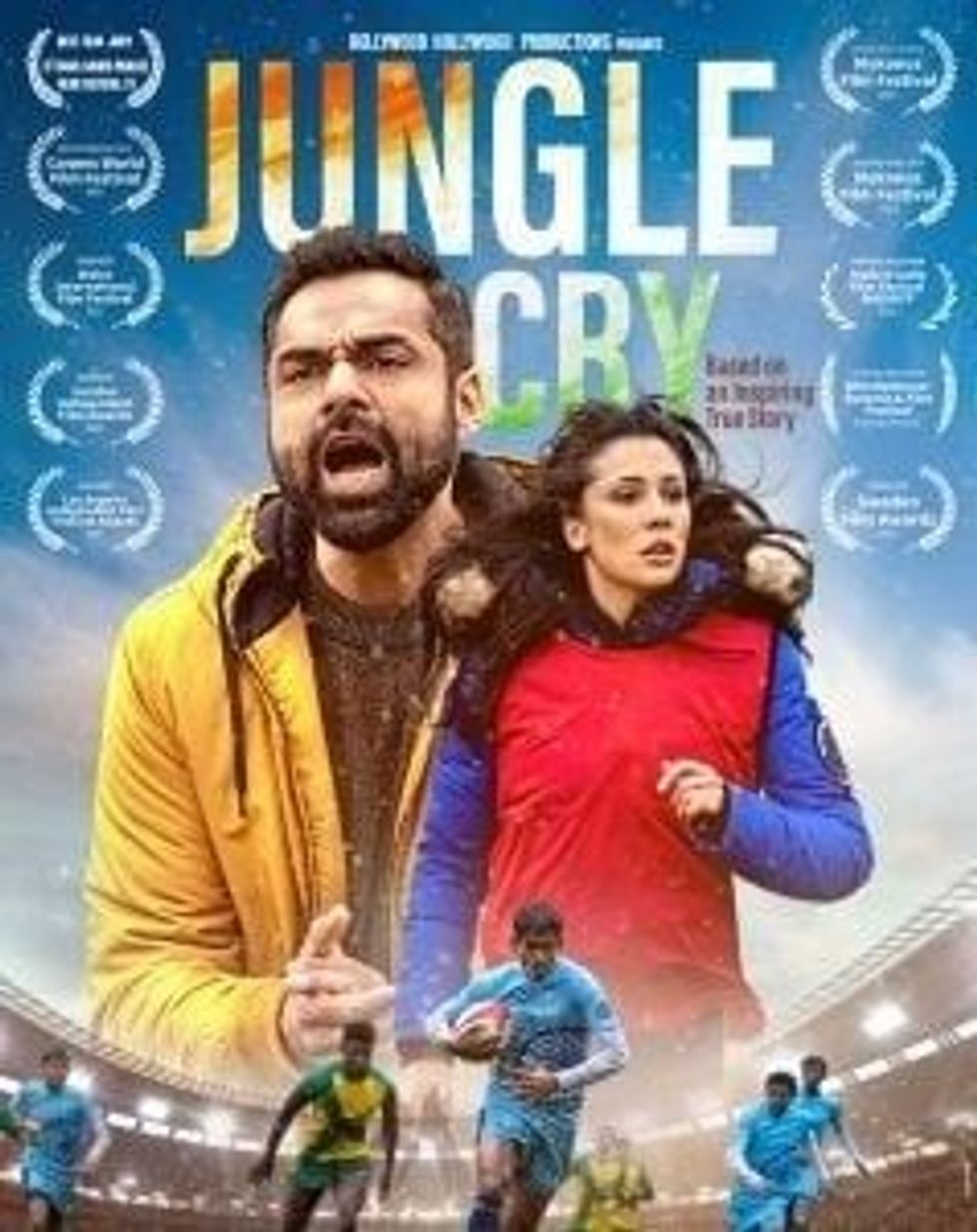 Lead inset Jungle Cry poster