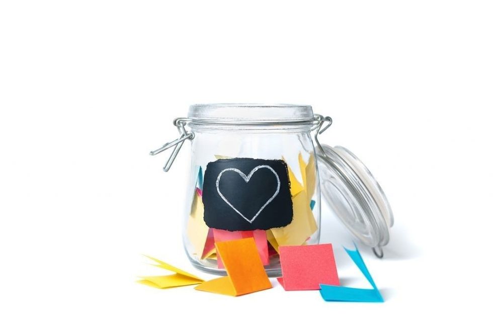 Lead inset Memory box or jar 8