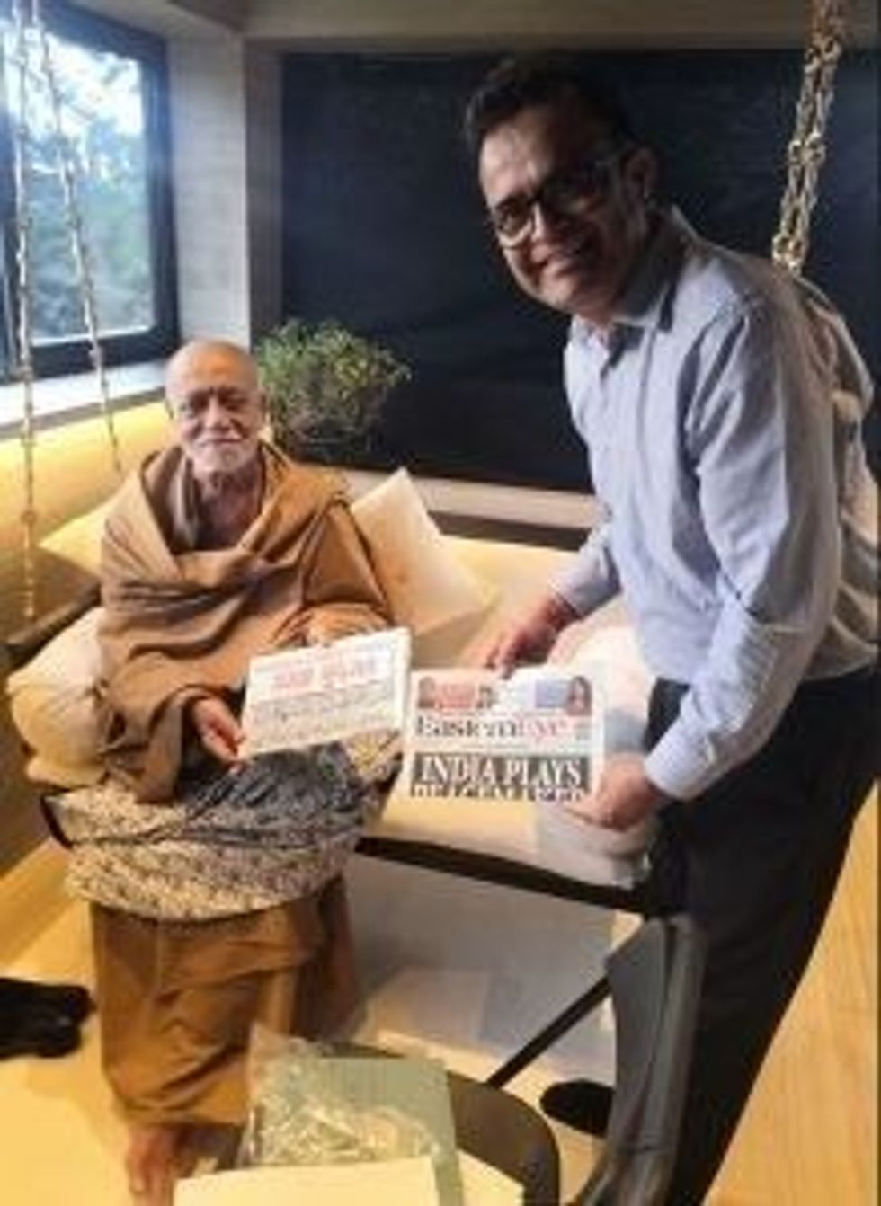 LEAD Morari Bapu INSET with Kamal Rao