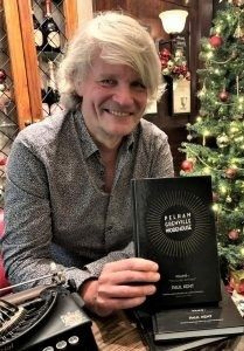 LEAD PG Wodehouse INSET Paul Kent portrait author Wodehouse trilogy 23 April 2022