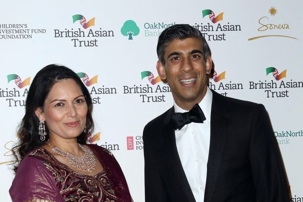 LEAD Priti Patel Rishi Sunak GettyImages 1238333700