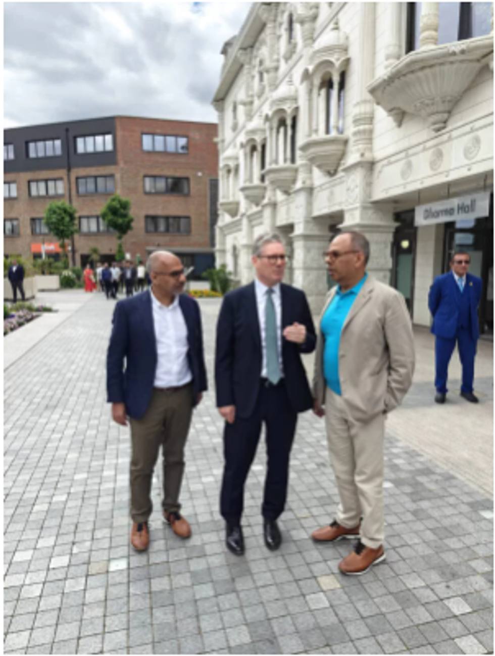 LEAD Splash Starmer Sir Keir with SRS and KRS 1