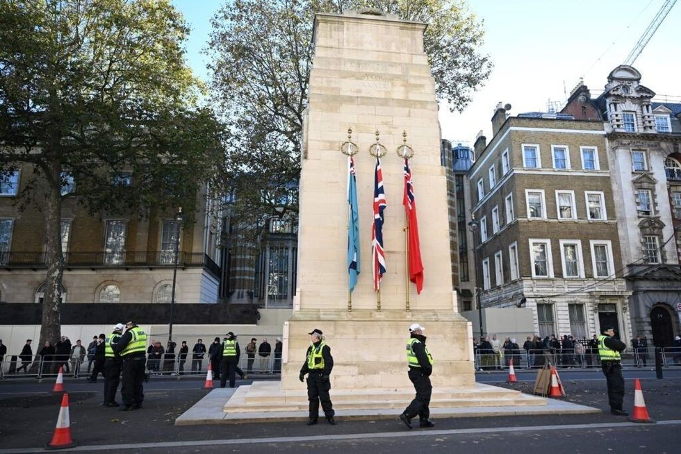 LEAD Turn Sadiq Khan INSET Cenotaph GettyImages 1775253187