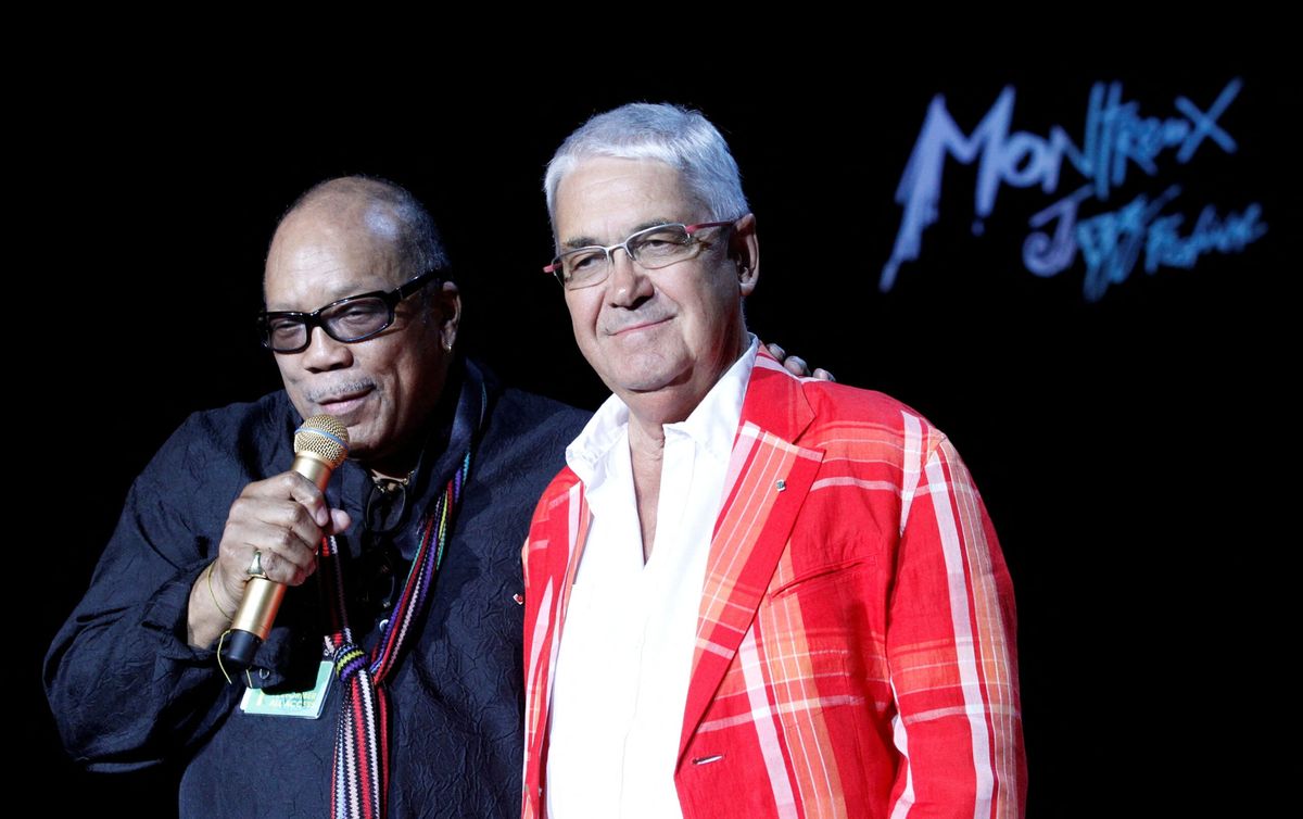 Legendary music producer Quincy Jones