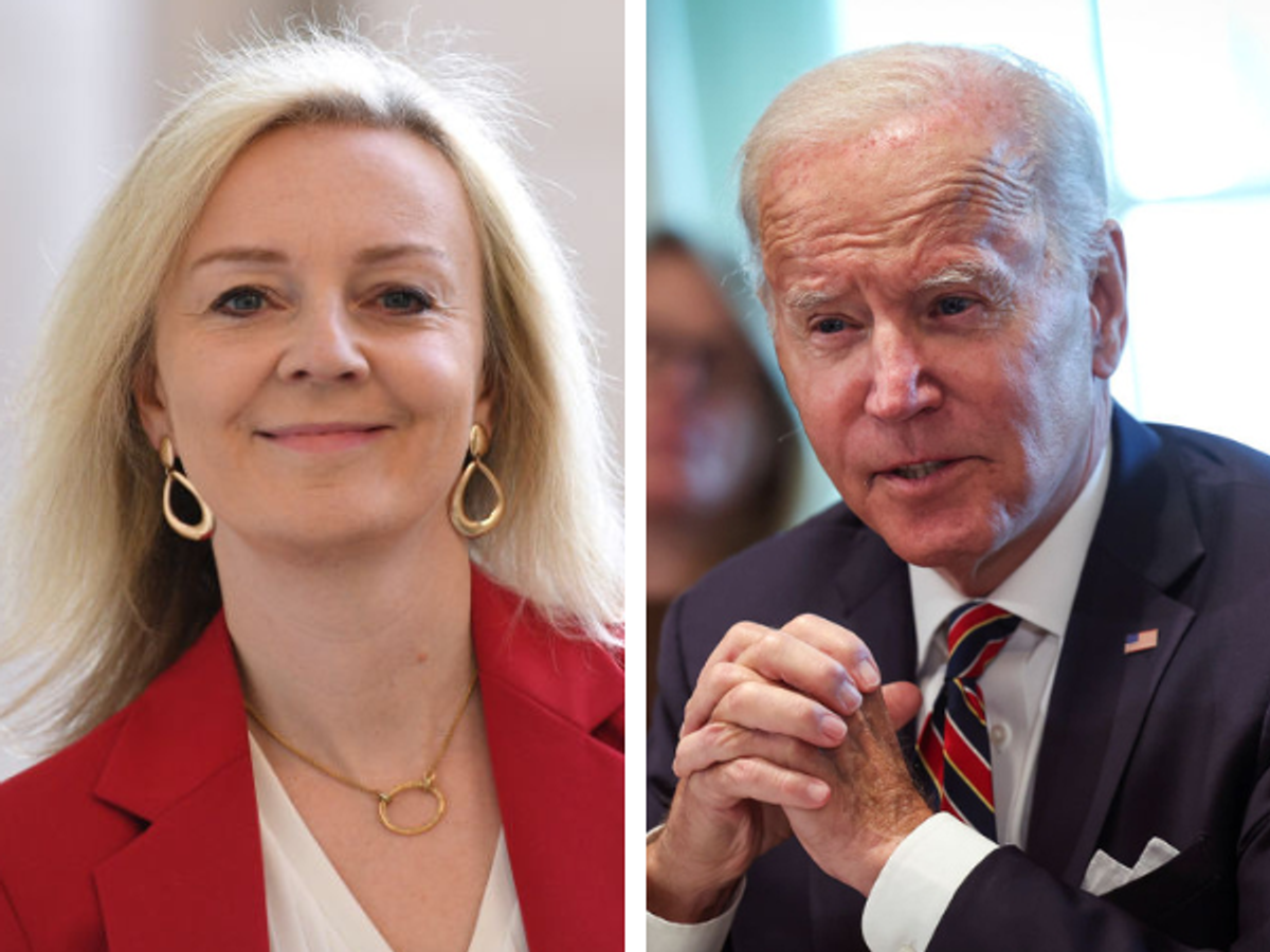 Liz Truss and Joe Biden