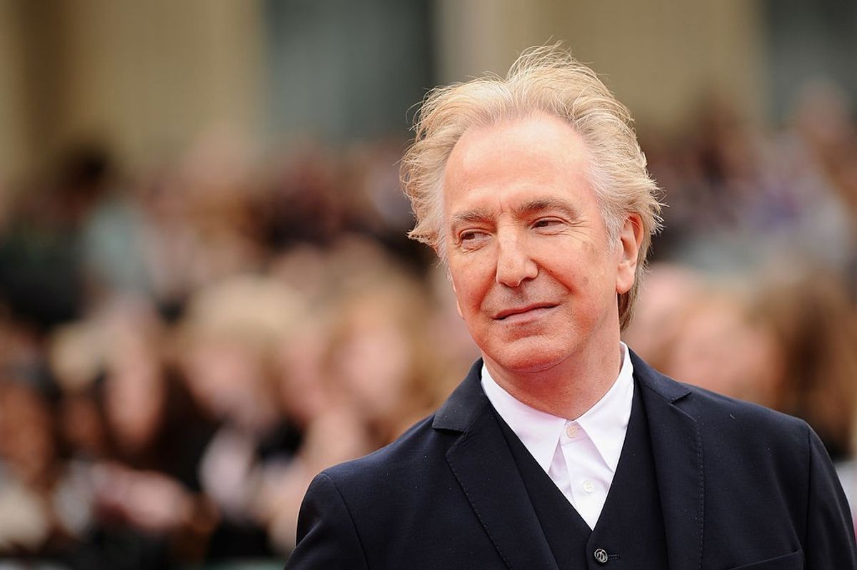 Alan Rickman’s journal reveals why he continued playing Severus Snape ...