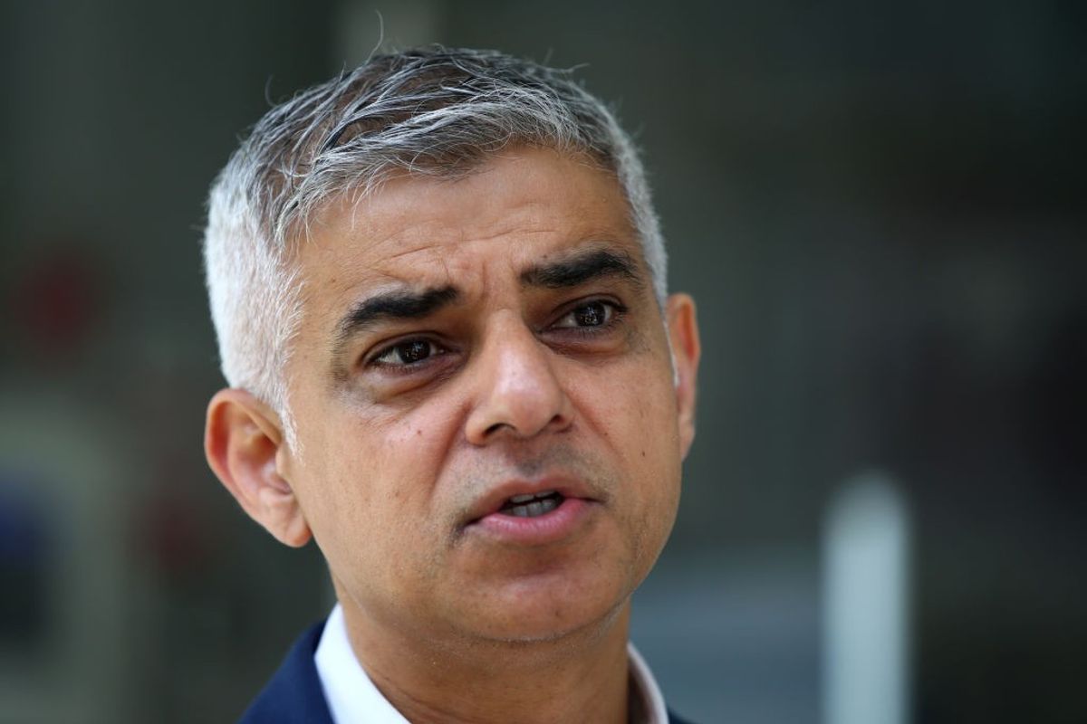 London mayor Sadiq Khan