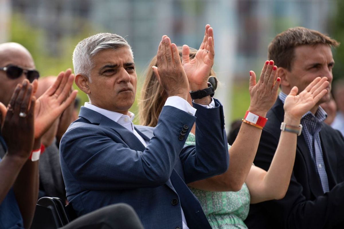 London mayor Sadiq Khan