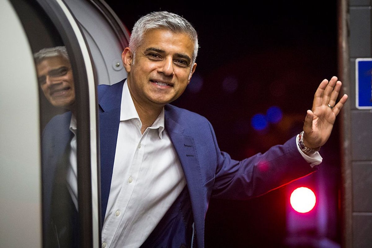 London mayor Sadiq Khan