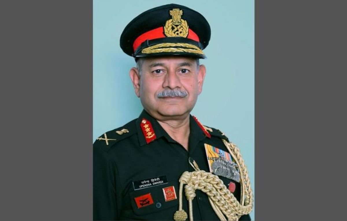 Lt Gen Upendra Dwivedi new Indian Army chief