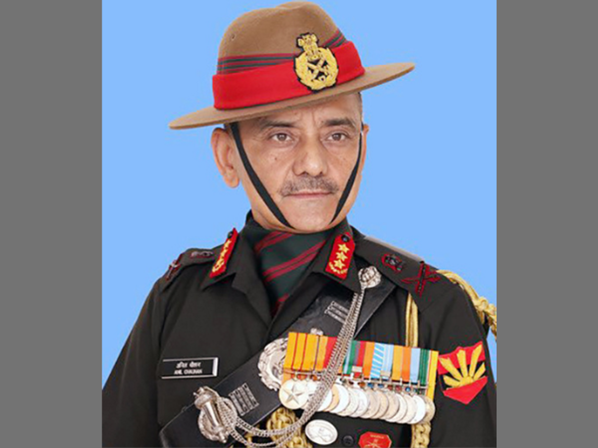 Lt general Anil Chauhan (retired), India's second chief of defence staff