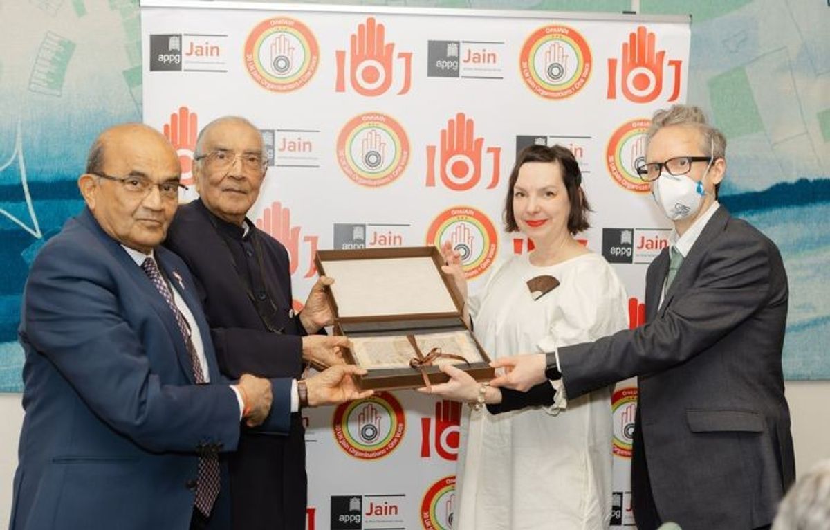 Mahavir Jayanti celebration at British House of Commons