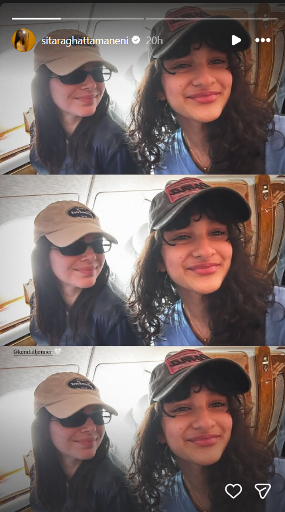 mahesh babu daughter kendel jenner