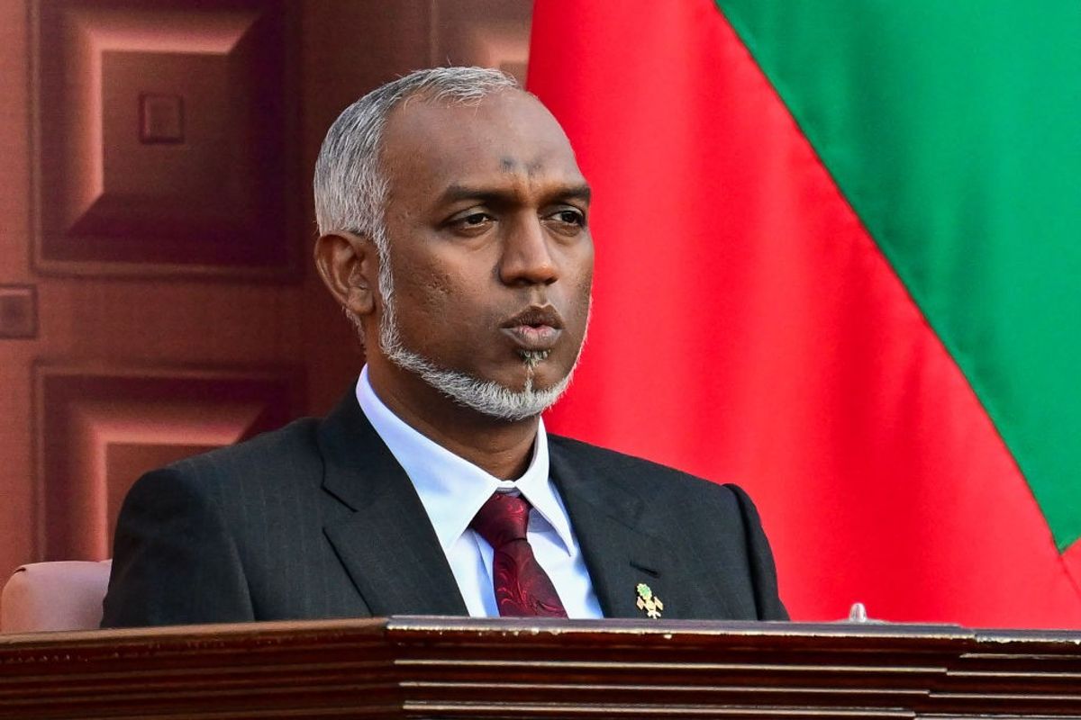 Maldives president Mohamed Muizzu