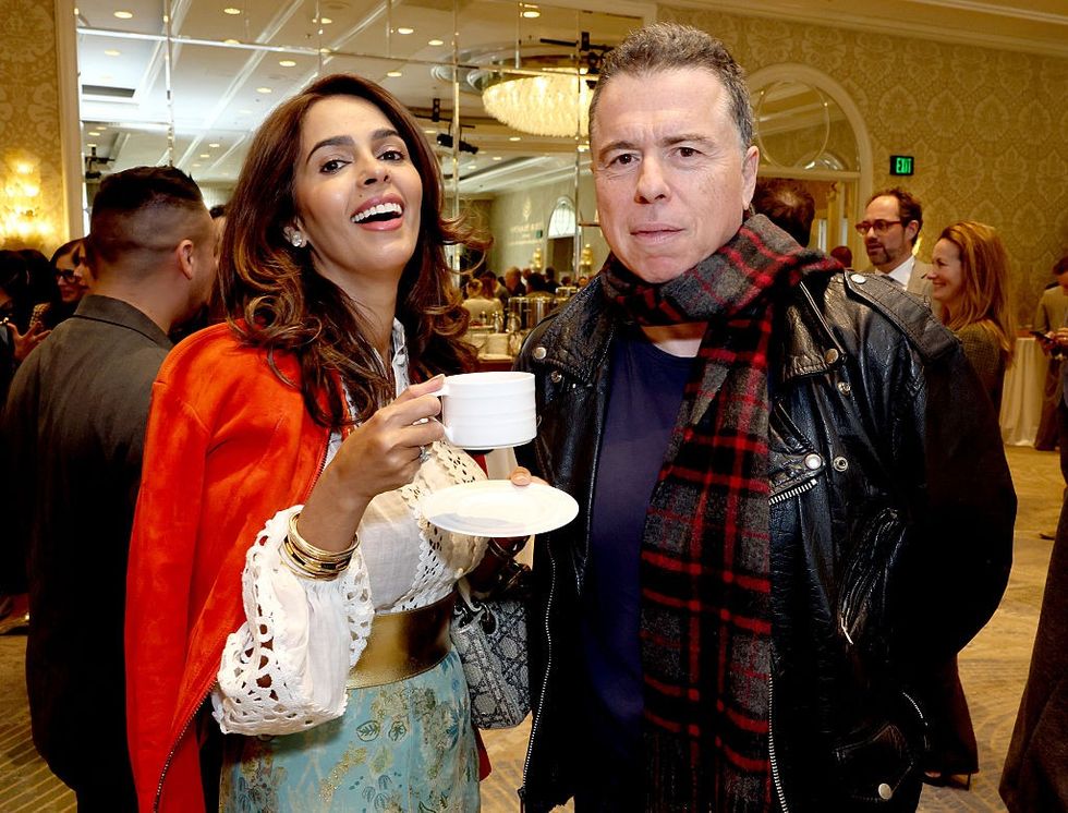 Mallika Sherawat and Sacha Gervasi