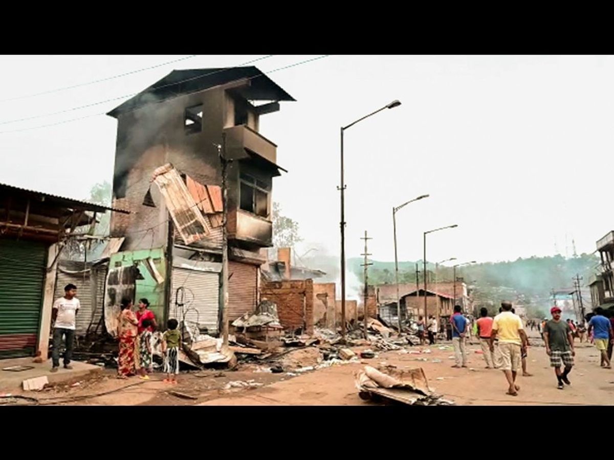 Manipur violoence erupts again