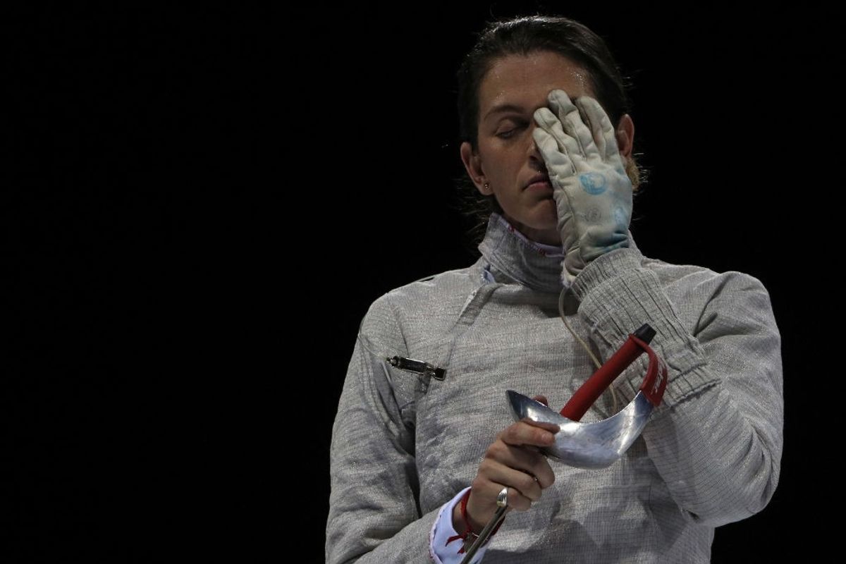 Argentina fencer accepts coach's marriage proposal at Tokyo Olympics