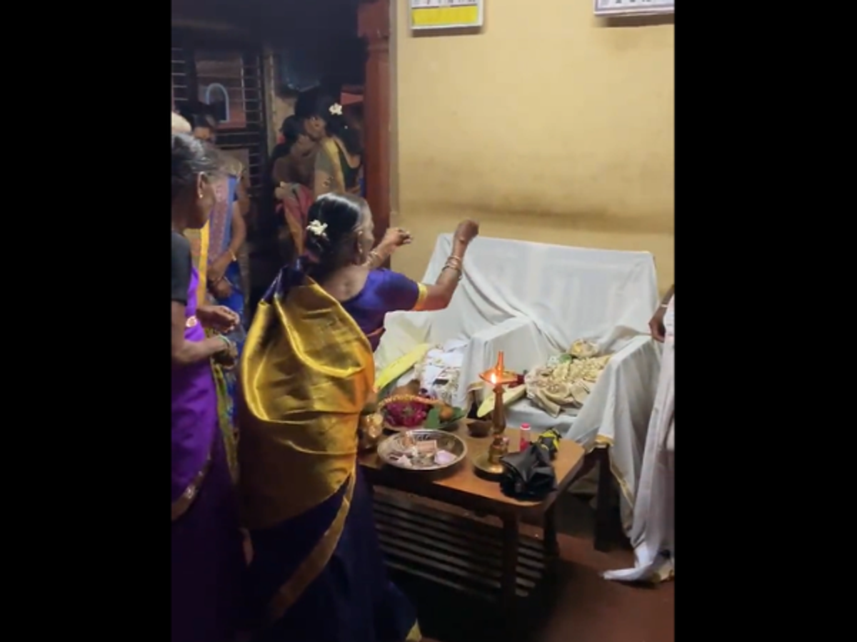 Marriage of dead bride and groom in Karnataka, India