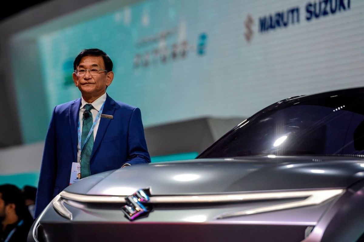 Maruti Suzuki India CEO Kenichi Ayukawa.