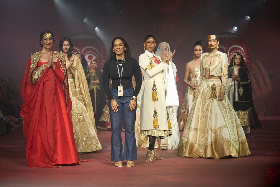 Masaba Gupta with models