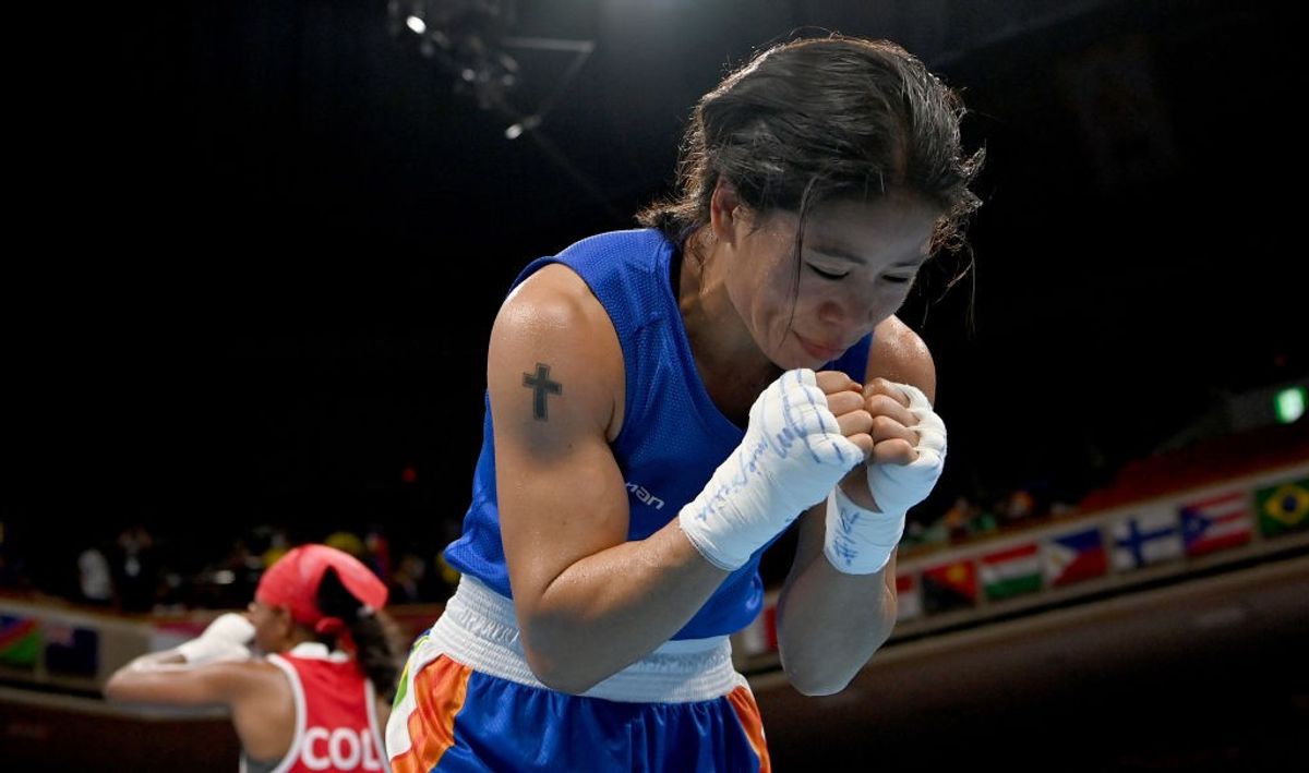 India's heart breaks as Mary Kom crashes out of her final Olympics