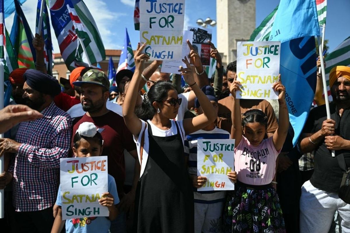 After horrific death of colleague, Indian farm workers in Italy seek end to 'slavery'