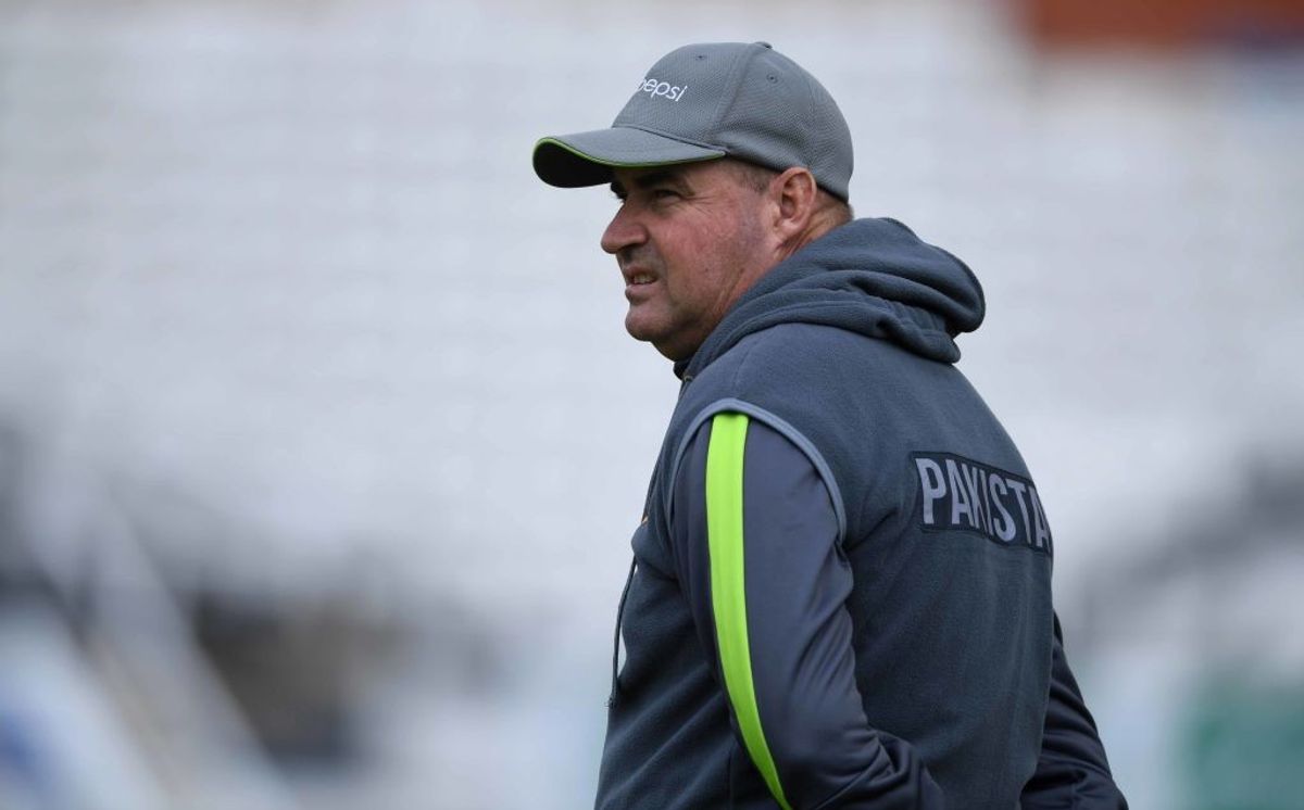 Mickey Arthur during his first stint as the coach of Pakistan