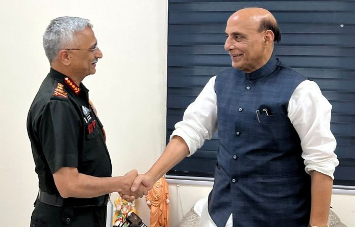 mm naravane rajnath singh