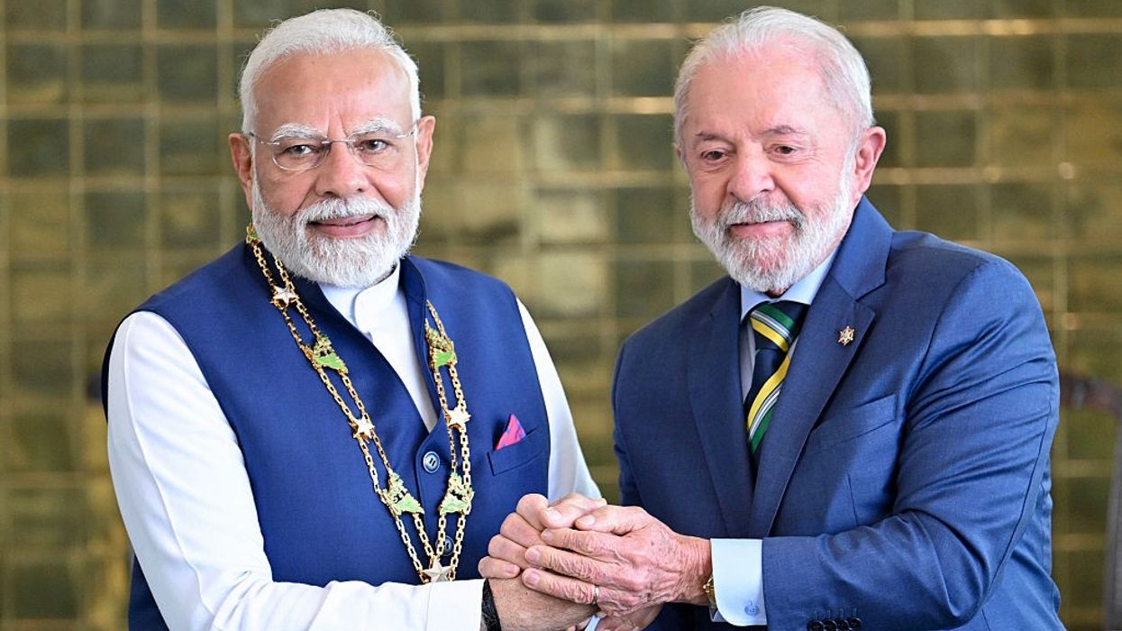 Modi holds hands with Lula strengthening India-Brazil ties