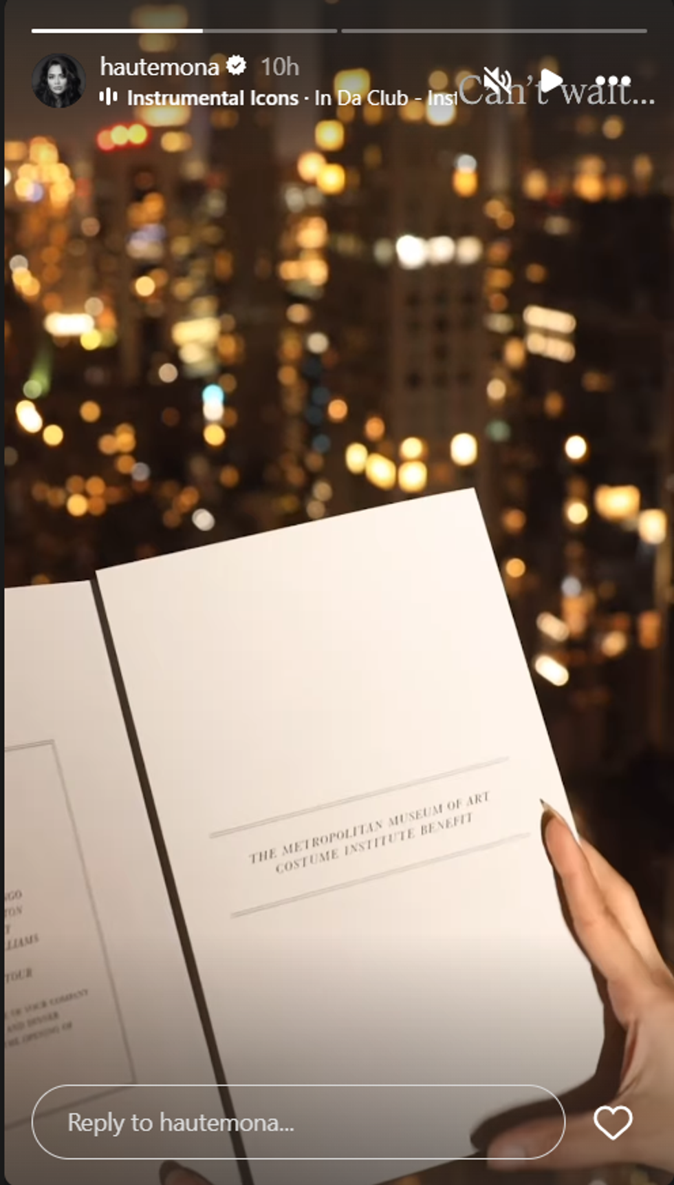 mona patel met gala invite