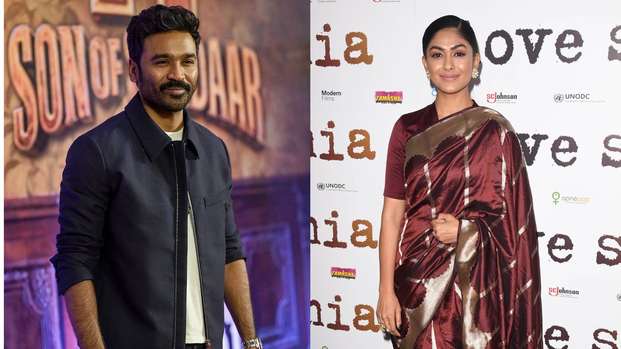 Mrunal Thakur Dhanush Dating Rumors