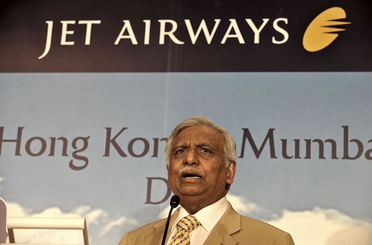 Naresh Goyal, founder chairman Jet Airways