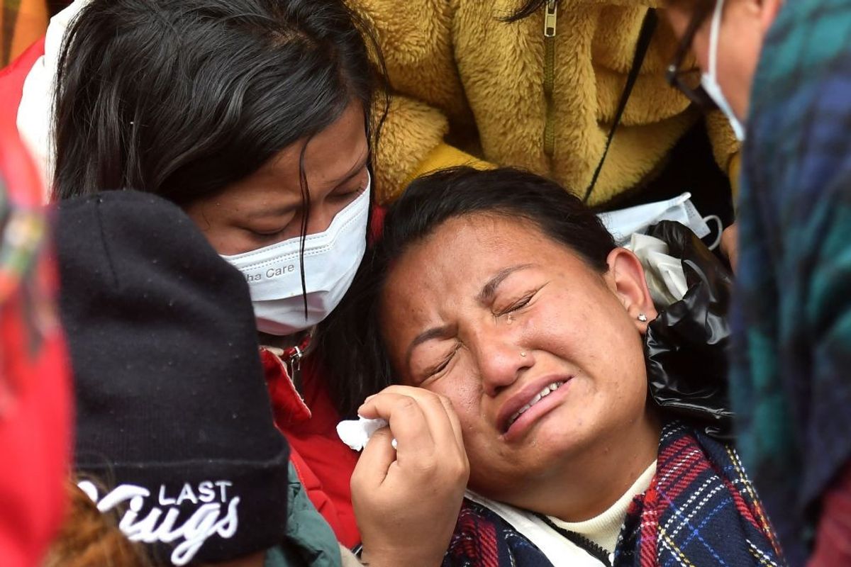 Nepal air crash victims' relatives mourn the deaths