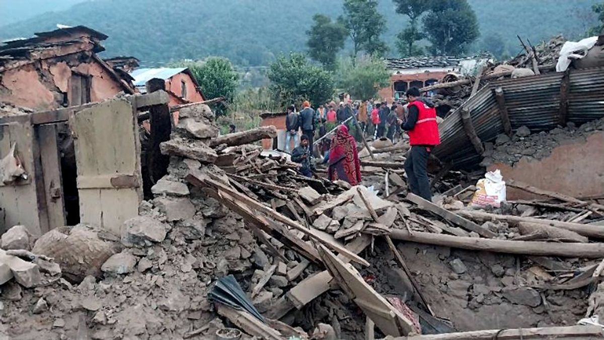 Nepal earthquake rescue operation