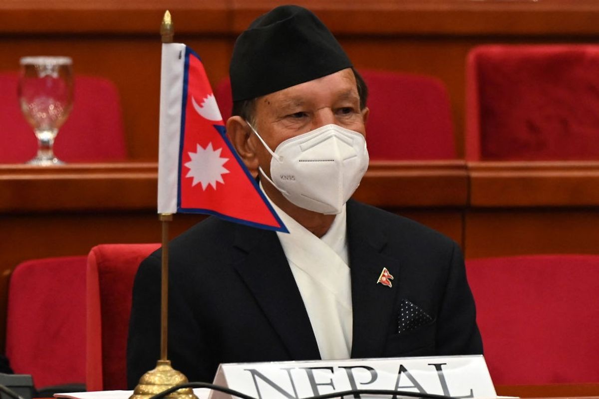 Nepal foreign minister Narayan Khadka