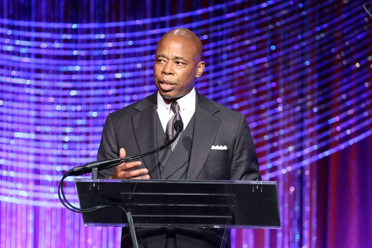 New York City mayor Eric Adams