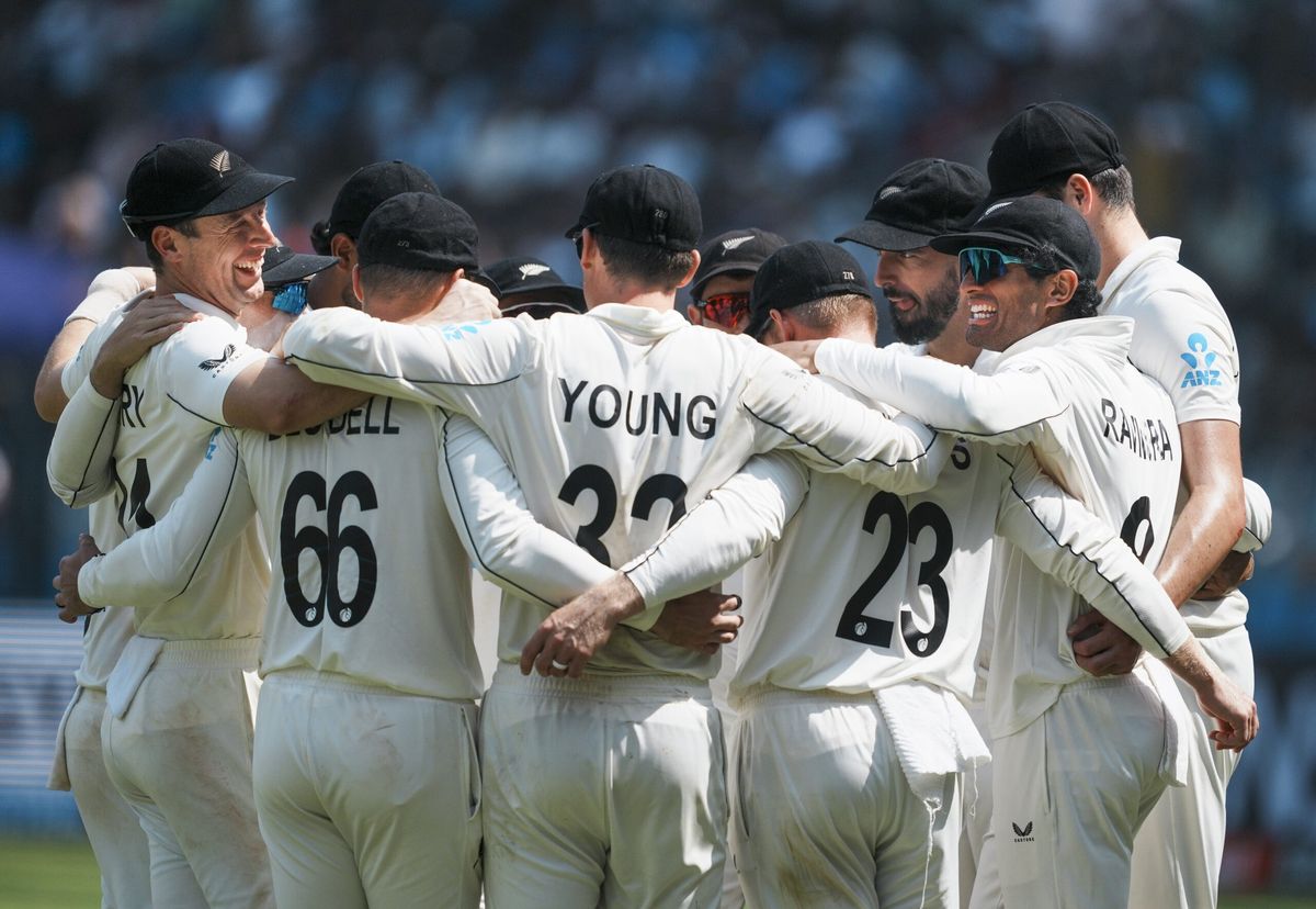 India vs New Zealand: Kiwis script history as India suffers first 0-3 whitewash at home