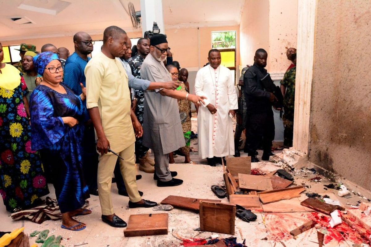 Nigeria church massacre