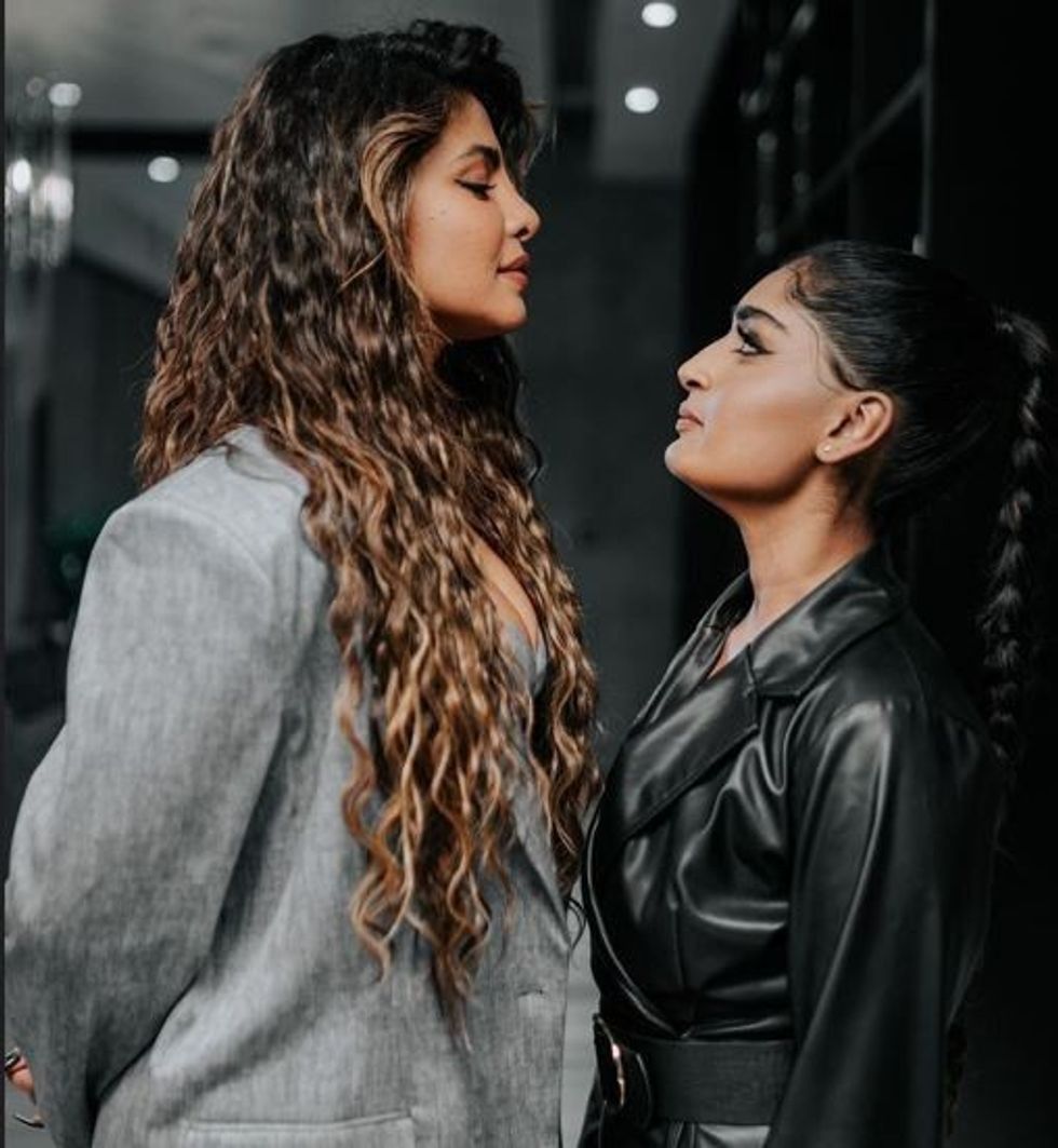 Niharika NM x Priyanka Chopra