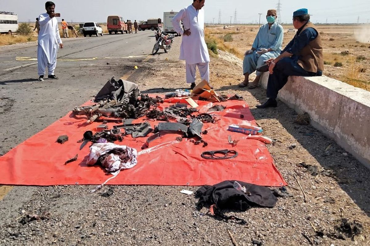 Nine police officers killed, 13 injured, in suicide attack on a police lorry in Balochistan province of Pakistan on March 6, 2023