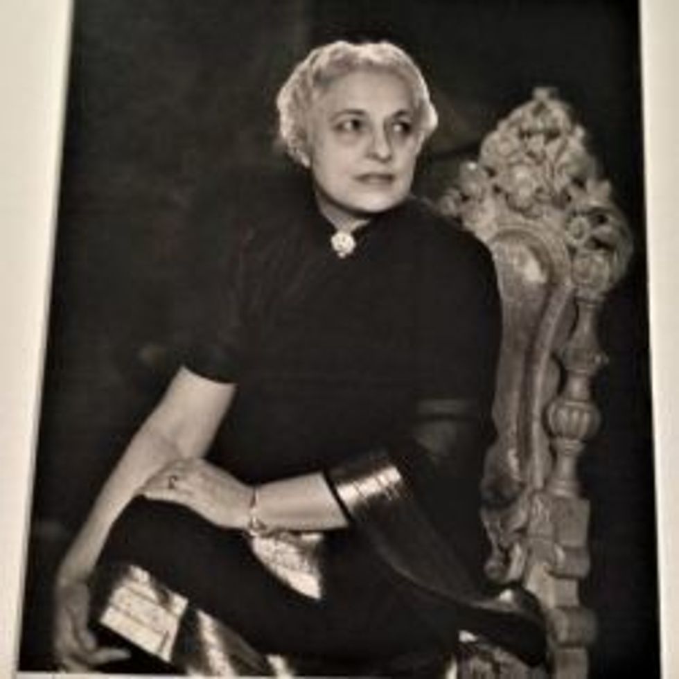 NPG 15. Vijaya Lakshmi Pandit By Vivienne 21 June 2023