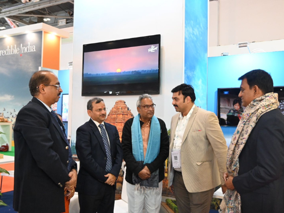 Odisha Tourism stand at WTM 2022