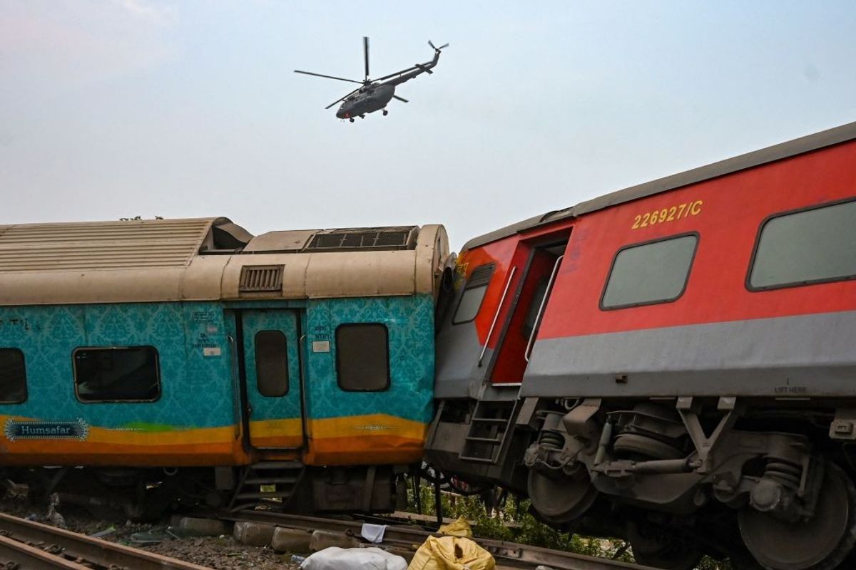 Odisha triple train crash
