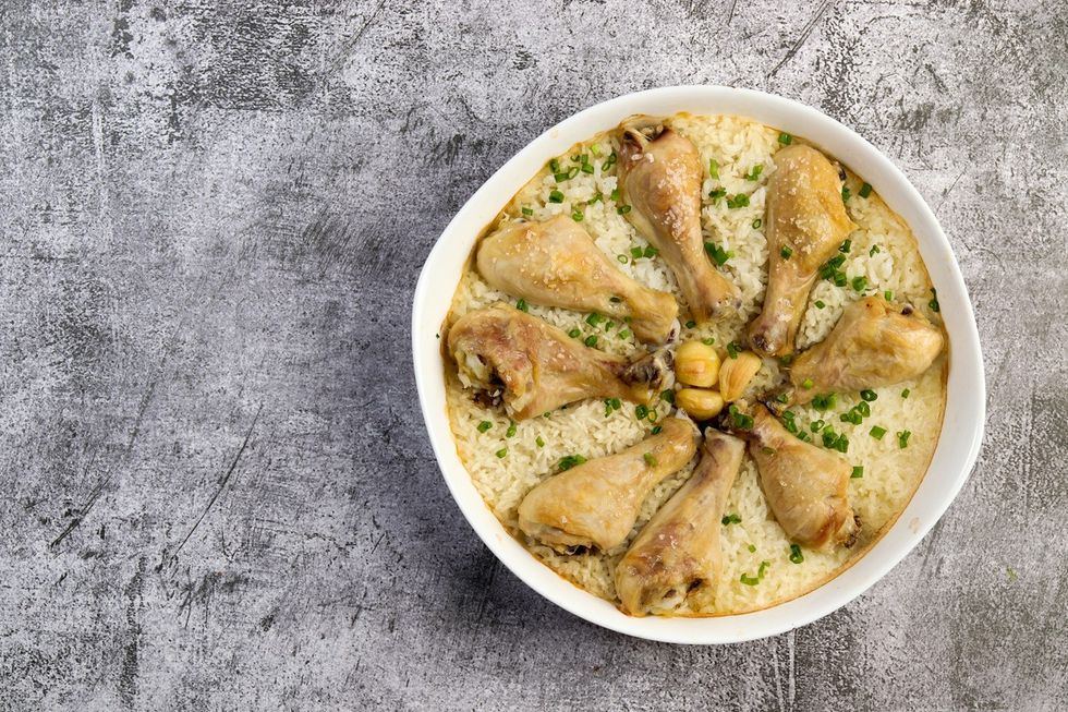 One Pan Chicken and Rice