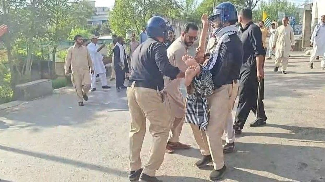 Pakistan-administered Kashmir protests